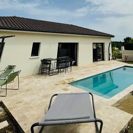 Maison Moderne Avec Piscine * Creysse (Dordogne)